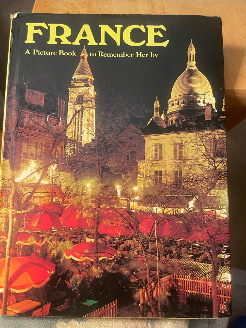 France Picture Book - Red Cover